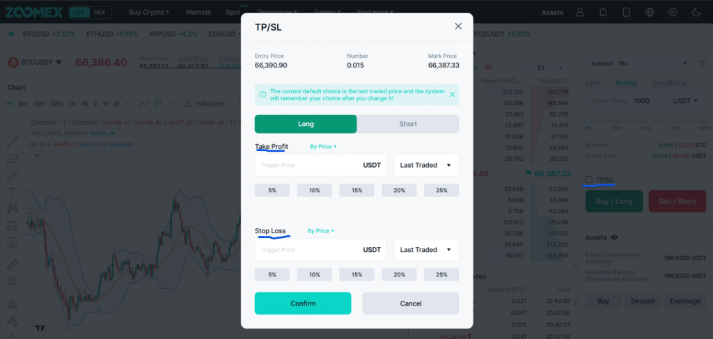ai trading sur zoomex