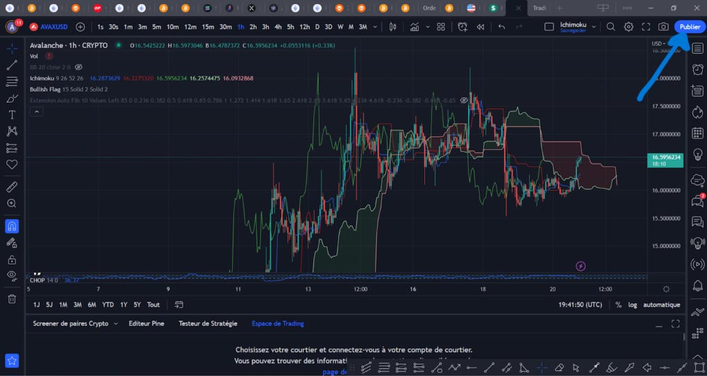 plan-de-trading-exemple-avalanche journal de trading tradingview