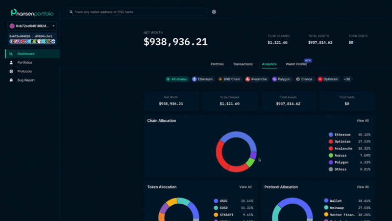 nansen portfolio